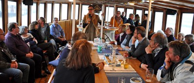 End of Fish Day 2019: Weserrundfahrt mit Fischereiexperten in Bremen End of Fish Day 2019: Weserrundfahrt mit Fischereiexperten in Bremen
