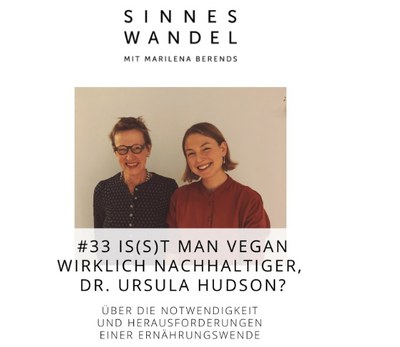 Video: Is(s)t man Vegan wirklich nachhaltiger, Dr. Ursula Hudson? Video: Is(s)t man Vegan wirklich nachhaltiger, Dr. Ursula Hudson?