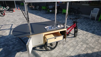 Mit Rad und Tat: Start frei für das mobile Kochrad in Karlsruhe Mit Rad und Tat: Start frei für das mobile Kochrad in Karlsruhe