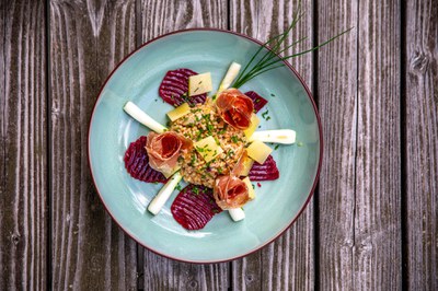 Neues aus der Dienstagsküche: Dinkelrisotto mit roter Beete Neues aus der Dienstagsküche: Dinkelrisotto mit roter Beete