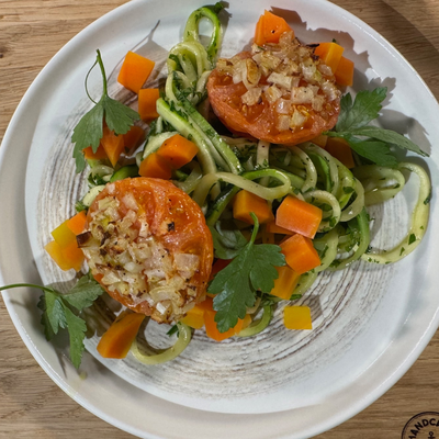 Neues aus der Dienstagsküche: Zucchini-Nudeln