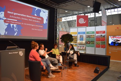 Podium Slow Food Youth Deutschland (c) SFD