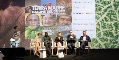 Terra Madre Präsentation © Claudia Saglietti
