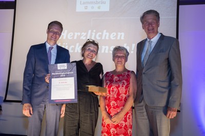 18. Lammsbräu-Nachhaltigkeitspreis: Dr. Anita Idel für herausragendes Engagement im Bereich ökologische Landwirtschaft ausgezeichnet