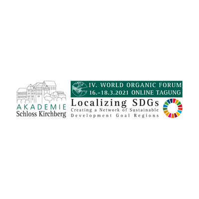 Akademie Schloss Kirchberg sendet digitalen Auftaktimpuls zur Umsetzung der UN Agenda 2030 in die Welt – IV. World Organic Forum vom 16. bis 18.03 2021