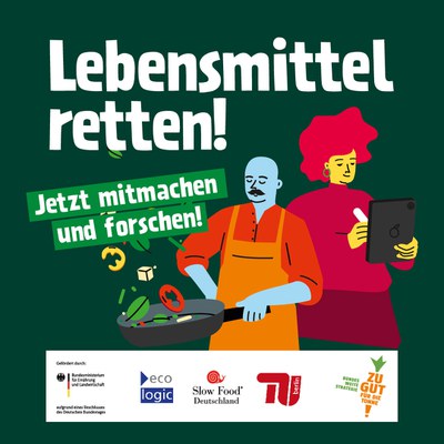 Mitforschen und Lebensmittelverschwendung reduzieren: Anmelden zum Citizen Science Projekt