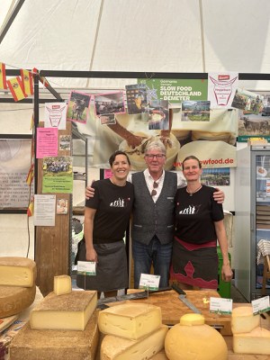 Slow Food Deutschland auf der CHEESE 2025 in Bra (Italien)