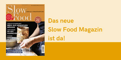 Erscheinung neues Slow Food Magazin: Ausgabe 05/2025