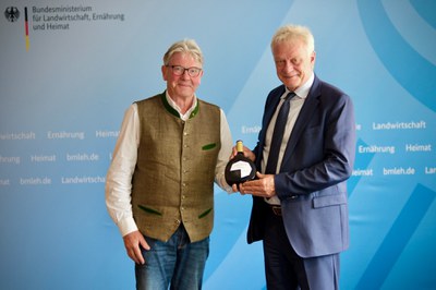 Rupert Ebner im Gespräch mit Bundeslandwirtschaftsminister Alois Rainer: Unsere Forderungen für eine nachhaltige Landwirtschaft