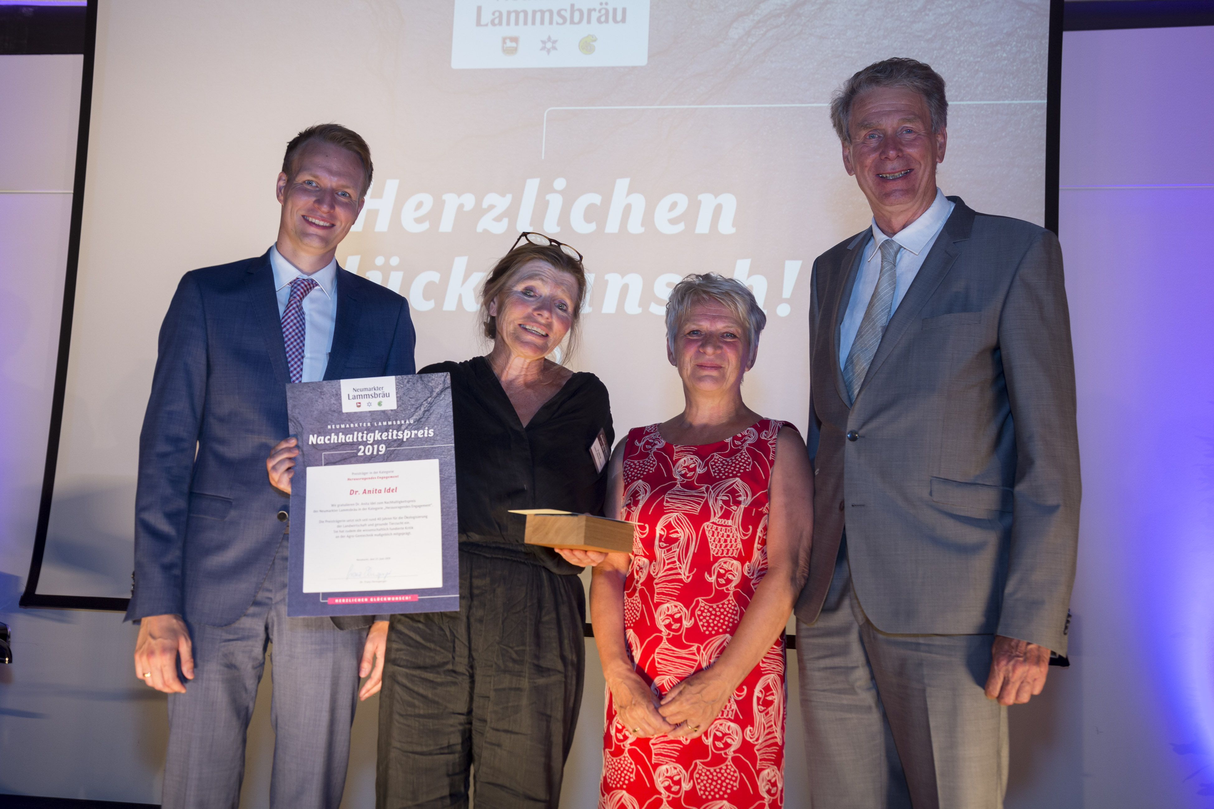 Dr. Anita Idel - Preisträgerin Herausragendes Engagement ©  Neumarkter Lammsbräu