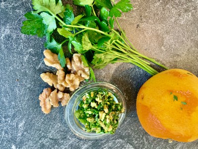 Orangengremolata