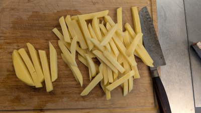 Hausgemachte Pommes © Anna Keller © Anna Keller