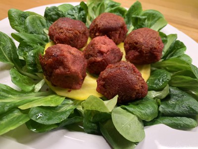 Neues aus der Dienstagsküche: Rote Bete Falafel