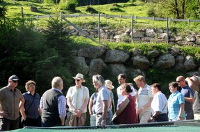 Besuch bei der Bergfischzucht