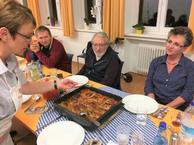 Kochabend zum Augsburger Huhn 20.10.2017