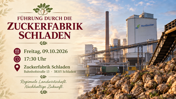 Führung durch die Zuckerfabrik Schladen
