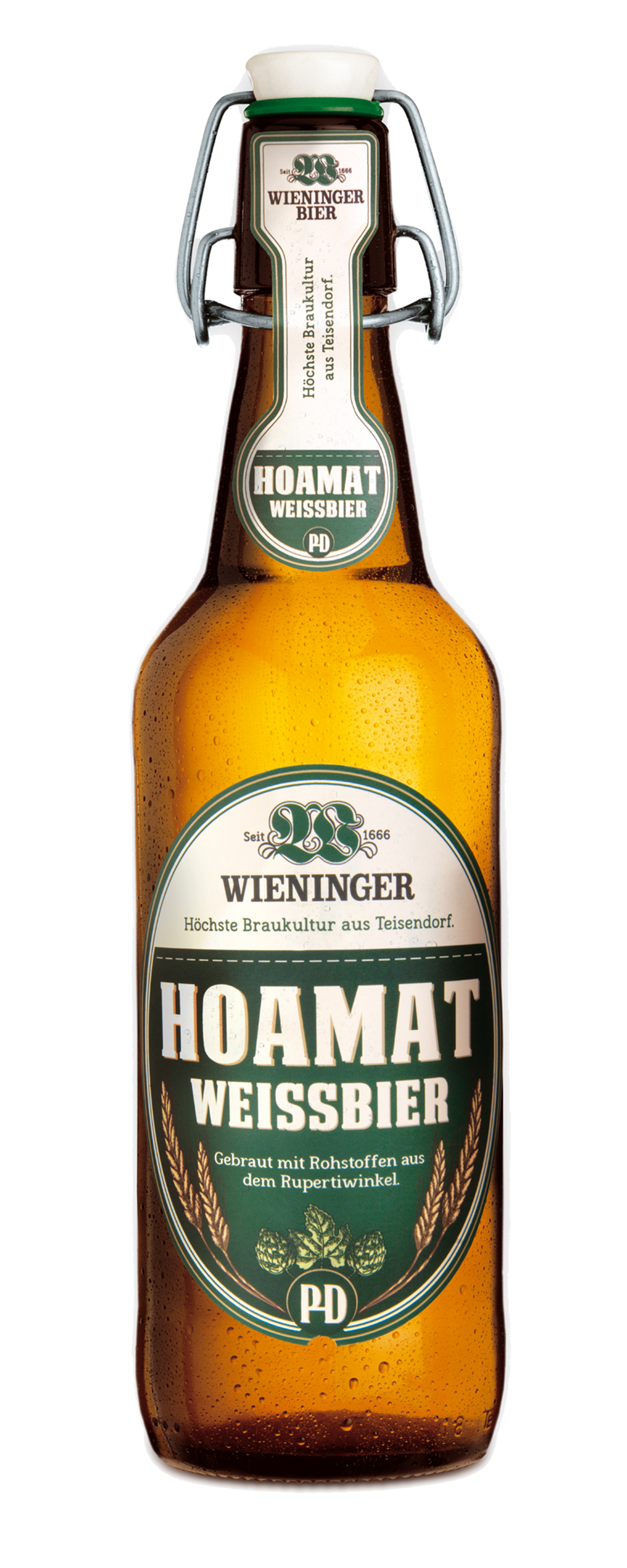 Hoamat Weissbier Flasche ©Wieninger