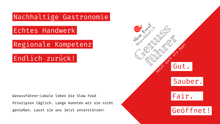 Slow Food macht auf!