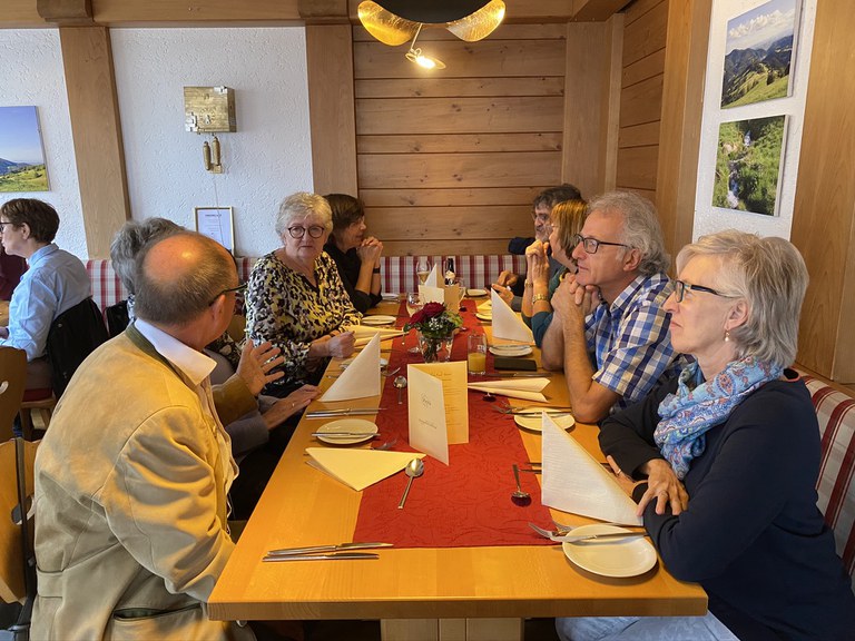 Schneckentisch im Schlüssel in Pfaffenberg