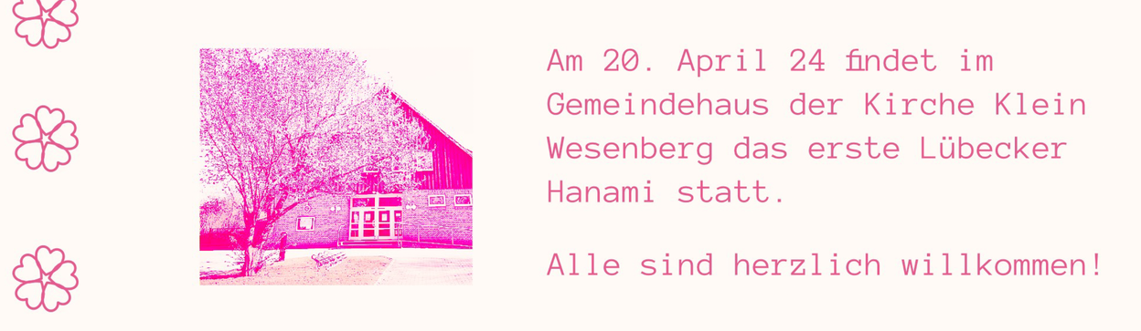 Hanami mit Sake-Tasting in Klein Wesenberg