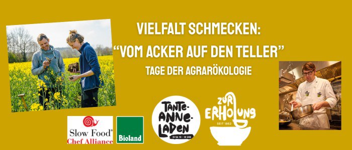 Vielfalt schmecken: "Vom Acker auf den Teller"