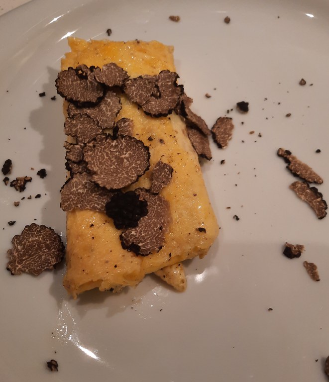 Omelette mit fränkischem Trüffel