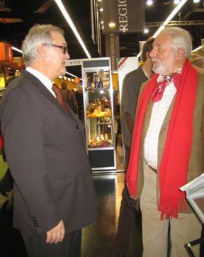 Gerhard Tremel mit Wolfram Siebeck