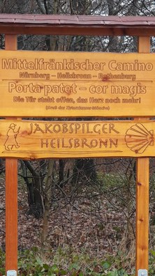 Wandern auf dem Jakobsweg