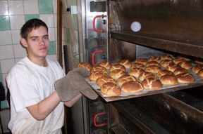 Die Produktion der Springbrötchen