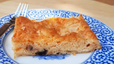 Italienischer Apfelkuchen oder Crostata mit Äpfel