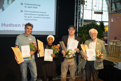 2026 - Slow Food Deutschland ehrt vier Gewinner*innen gleichrangig  mit dem Ursula Hudson Preis
