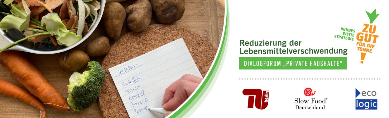 Reduzierung der Lebensmittelverschwendung: Dialogforum private Haushalte