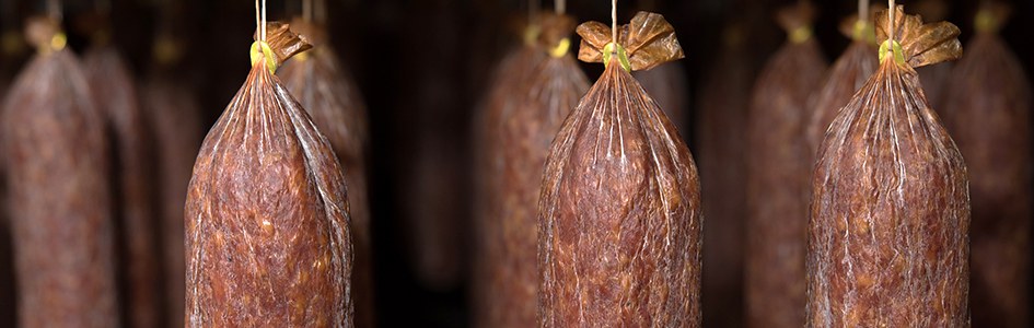 Nordhessische Ahle Wurscht in traditioneller Herstellung