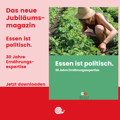 Jubiläumsmagazin "Essen ist politisch"