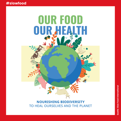 Weltgesundheitstag: Unsere Nahrung, unsere Gesundheit.