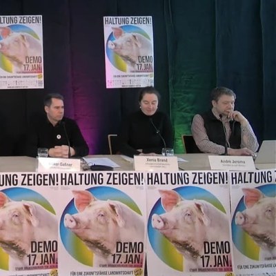 Slow Food Deutschland fordert zusammen mit dem „Wir haben es satt!“-Bündnis von der Bundesregierung eine zukunftsfähige Agrarpolitik!