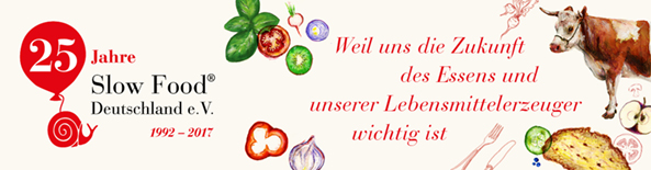 25 Jahre Slow Food Deutschland — Slow Food Deutschland