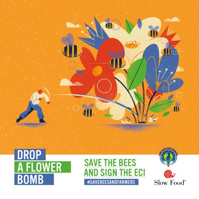 Slow Food’s Flower Bomb Challenge Slow Food’s Flower Bomb Challenge