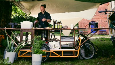 Achilleeze, die mobile Fahrradküche Achilleeze, die mobile Fahrradküche
